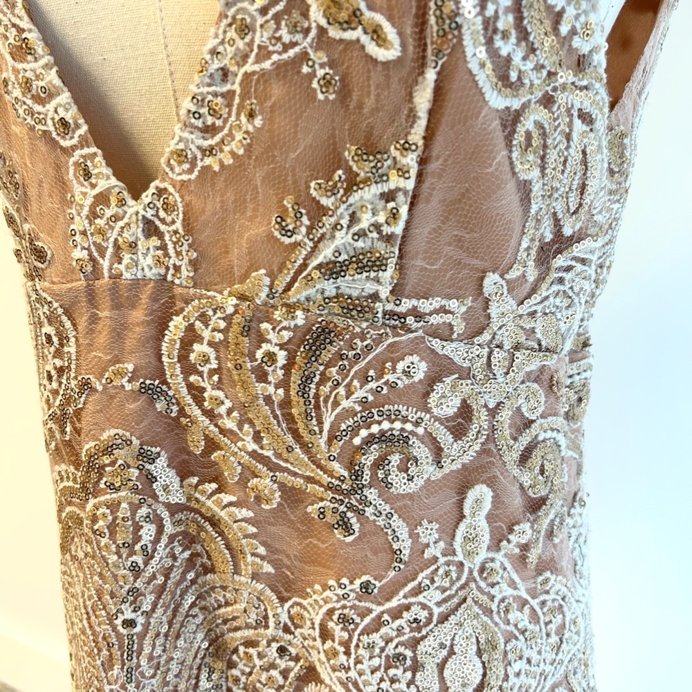 Free People Night Shimmers Mini Dress - Picture 3 of 4